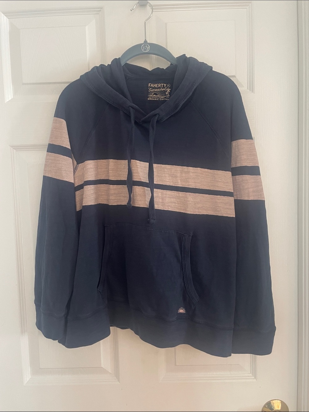 Faherty Sunray Sunwashed Slub Hoodie